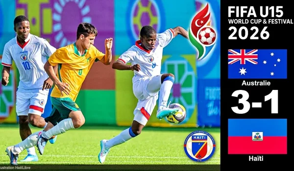 U15 World Cup : Haiti falls [1-3] agaisnt Australia